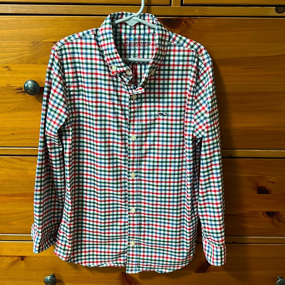Boys Vineyard Vines button down shirt